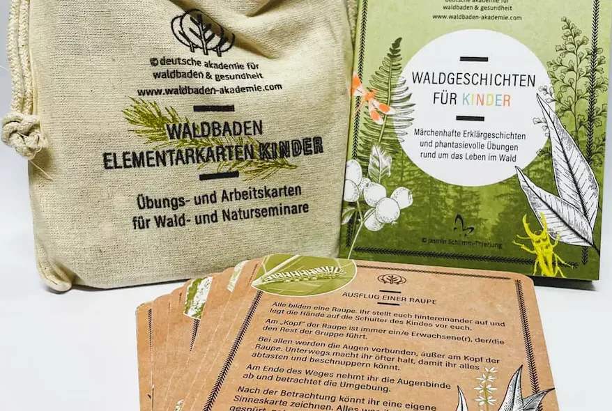 Waldbaden Elementarkarten fuer Kinder